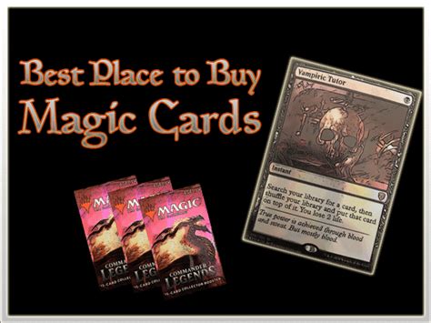 Local vendors of magic card collections